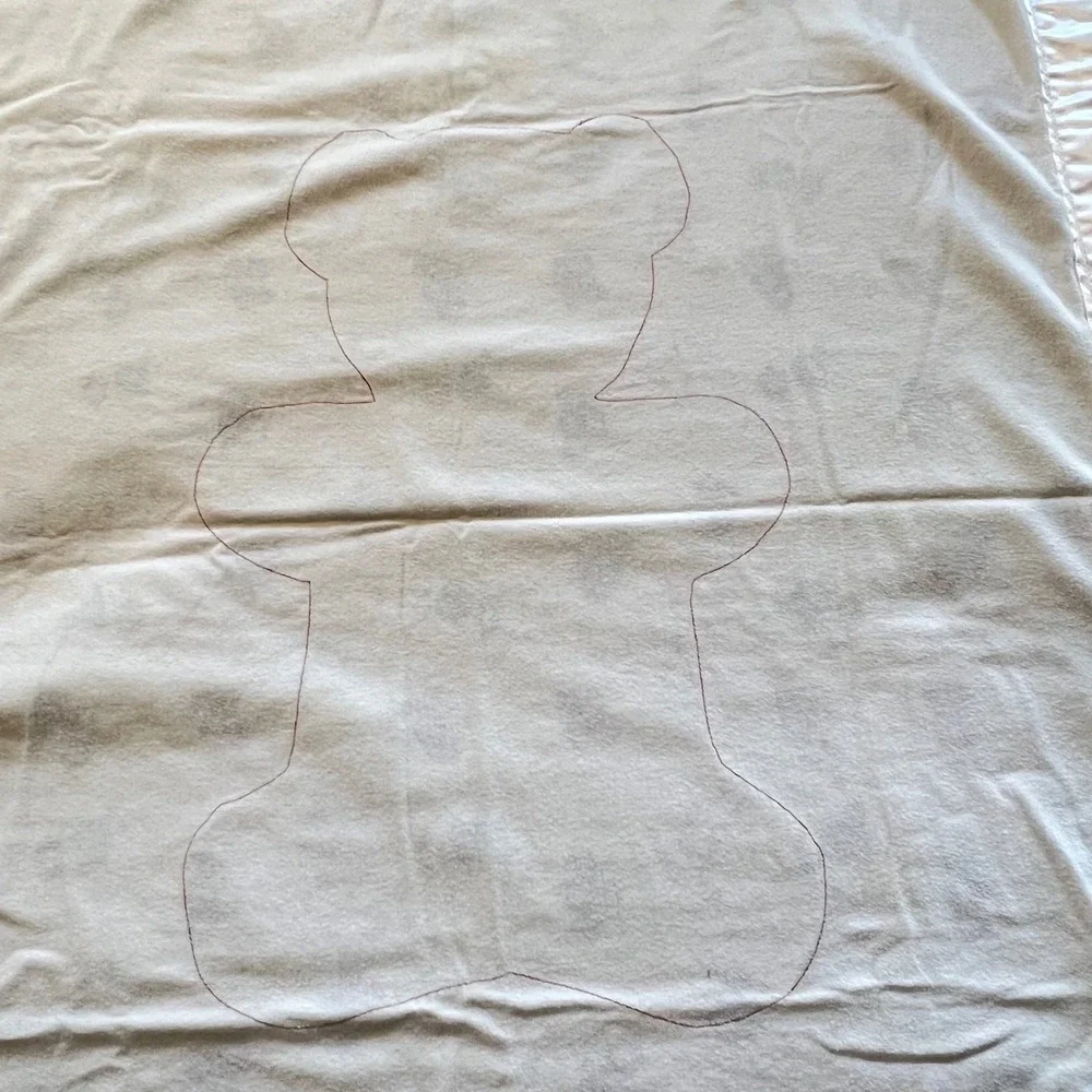 Vintage Gymboree Lil‎ Critter Baby Blanket Farm Cow Tractor Satin Trim 30x35